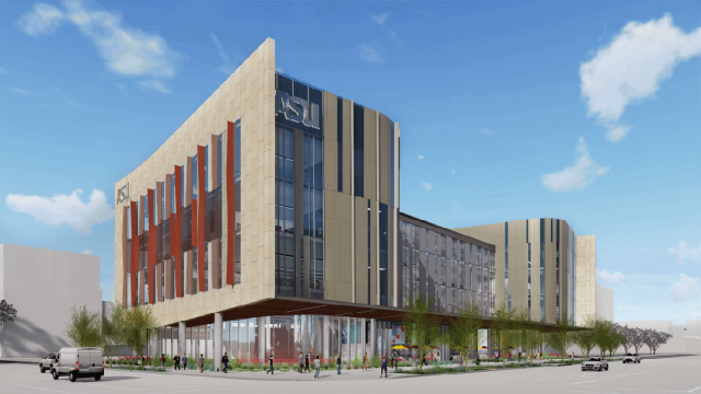 亚利桑那州立大学宣布：未来的医学院将设在凤凰城中心